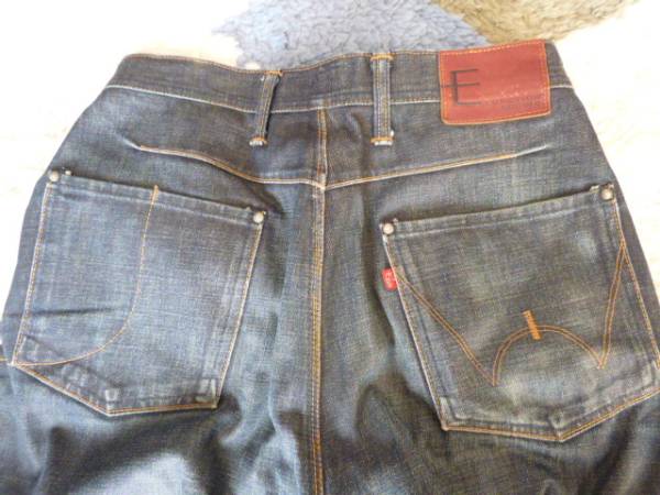 【日本製】EDWIN ファンクション 30x33 USED 加工 デニム ジーンズ拍卖