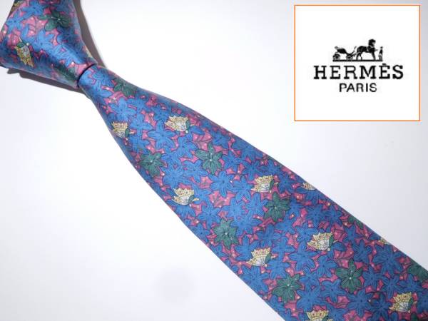 2★HERMES エルメス★ネクタイ/23 超美品拍卖