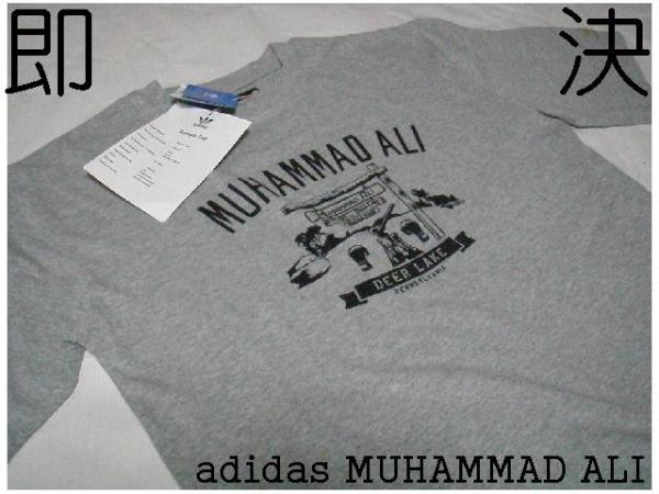 ★激レア USA超限定SAMPLE版 adidas製MUHAMMED ALI Tシャツ 灰★拍卖