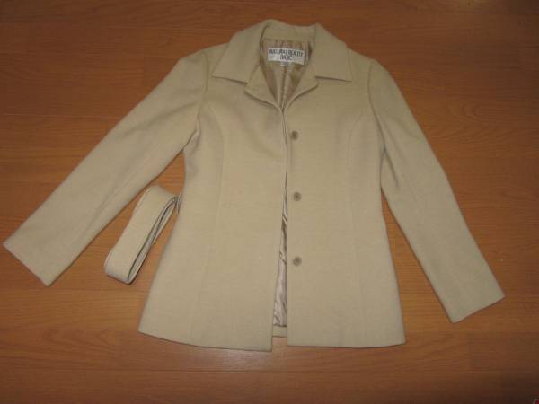 【NATURAL BEAUTY BASIC】ベージュコート Size M USA 6 ユーロ36拍卖