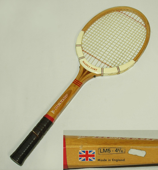 DUNLOP(ダンロップ)/イングランド製 ウッドラケット-MAXPLY FORT- /管YZNQ拍卖