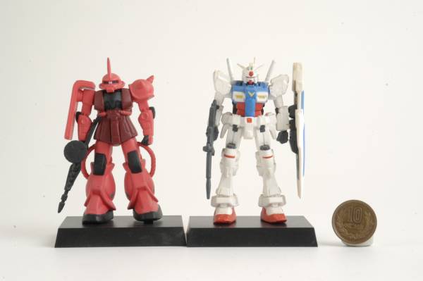 バンプレスト ガンダム ミニフィギュアコレクション 5種拍卖