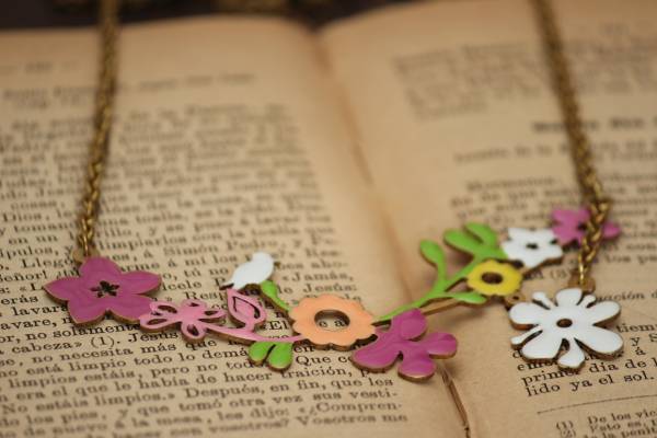 ♪Lovery鳥花バードフラワーネックレス♪拍卖