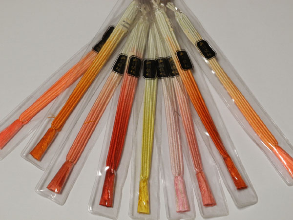 送料無料♪ 正絹 新品・未開封品 羽織紐9点セット 美品No.3拍卖