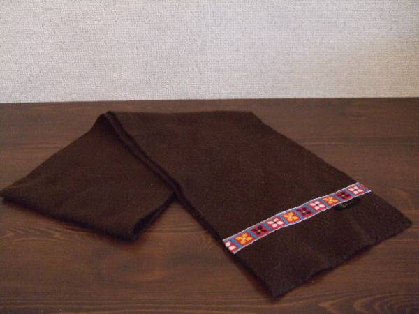 Heart E フリースマフラー 茶(USED)111613拍卖