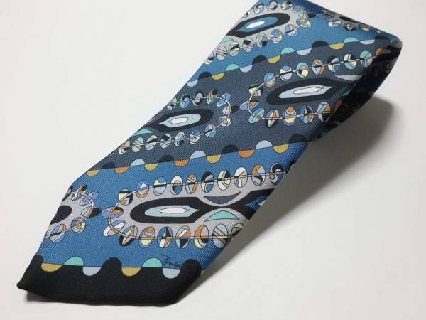 新品本物●EMILIO PUCCI エミリオプッチネクタイ● E4-4拍卖