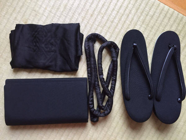 【喪服四点セット】草履23.5 バック 帯揚げ 帯〆128拍卖