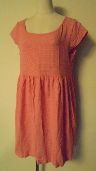 HRM ハリウッドランチマーケット ギンガムチェックワンピース拍卖