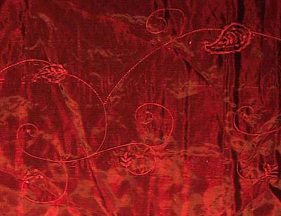 ドイツ製デッドストック・レッドオーガンジー<1m>拍卖