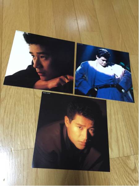 近藤真彦 三枚ピンナップ非売品貴重!EPサイズ拍卖