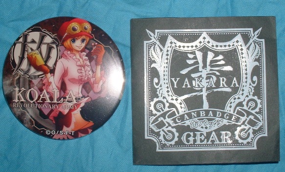ワンピース 麦わらストア 輩缶バッジ 第7弾 GEAR コアラ拍卖