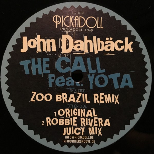 John Dahlbck feat. Yota / The Call拍卖