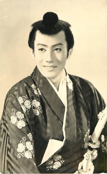 p28012市川雷蔵『鬼斬り若様』ブロマイド拍卖