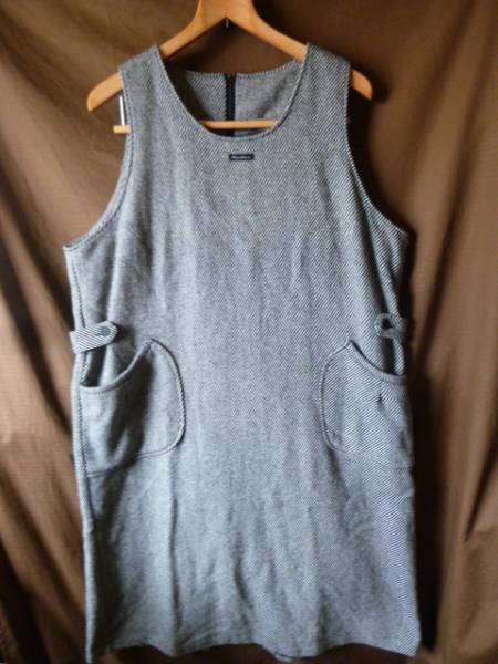 ◆◆Rose House ウール混ノースリーブワンピース (グレー)C13拍卖