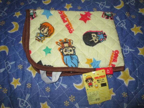 ○新品!ワンピース枕パットイエロー43×63cm○拍卖