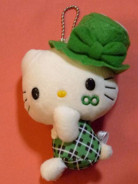 レア!カワイイ♪ 関ジャニ∞×ハローキティ ぬいぐるみ 緑 君うたハット 大倉忠義拍卖