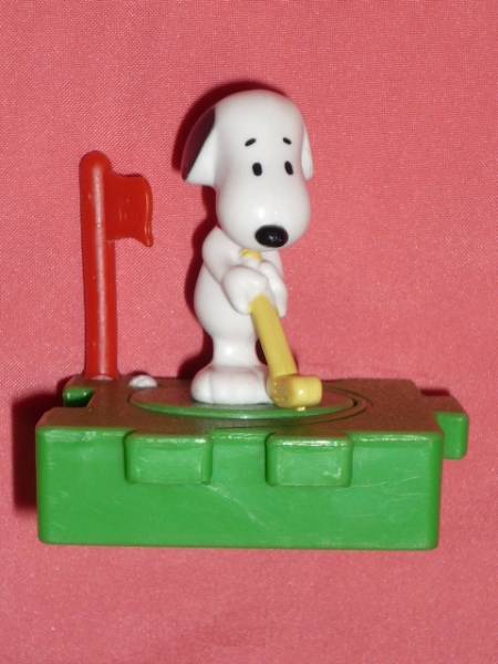 激レア!1997年 マクドナルド スヌーピースポーツ②(ゴルフ)拍卖