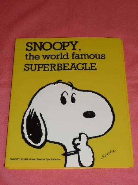激レア!カワイイ♪ ビンテージ スヌーピー アルバム(イエロー)拍卖