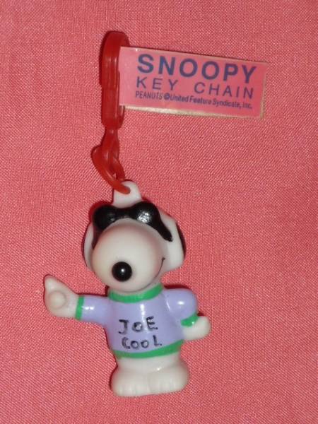 ☆激レア!レトロ スヌーピー マスコットキーホルダー(ジョー・クール )☆拍卖