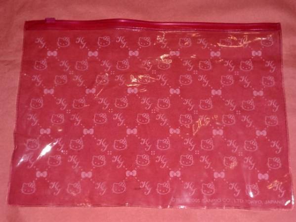 激レア!カワイイ♪ 2005年 サンリオ ハローキティ クリアポーチ拍卖