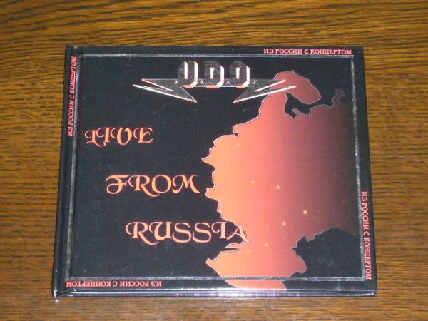 輸入盤 2枚組 digi U.D.O. /Live from Russia 1stプレス拍卖
