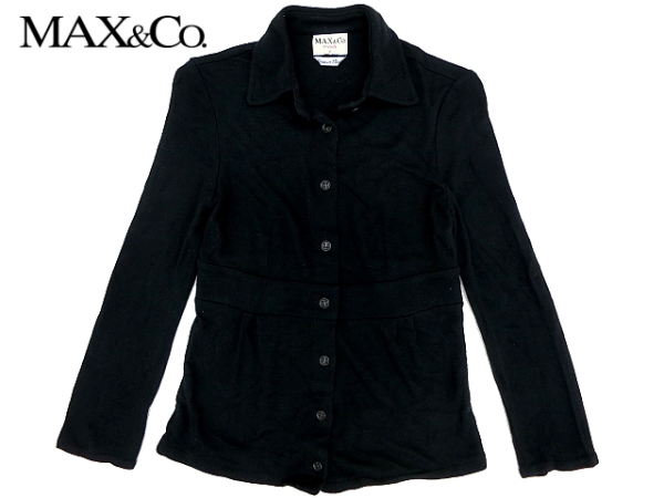 S1744★美品★送料無料★MAX&CO★イタリア製 長袖カットソー S拍卖