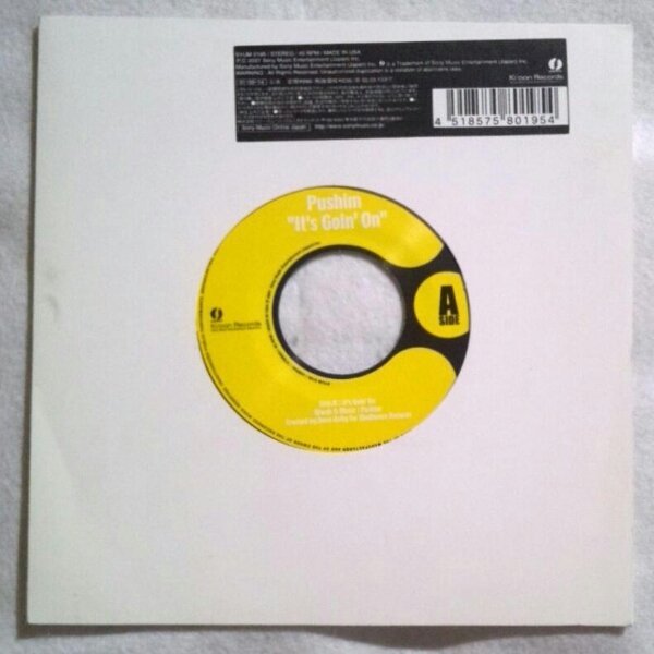 7'' PUSHIM/ IT'S GOIN' ON/ UERSION プシン レゲエ拍卖