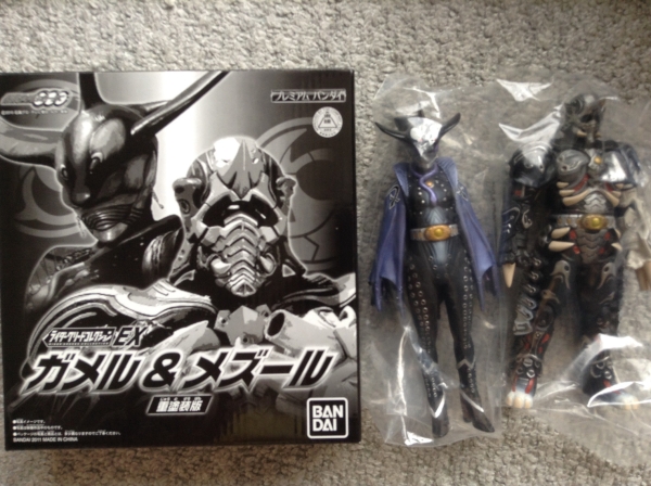 ★仮面ライダーオーズ★ガメル&メズール★重塗装★バンタイ☆拍卖