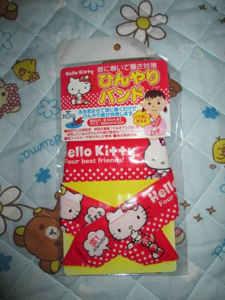 〇新品♪キティひんやりバンド赤〇拍卖