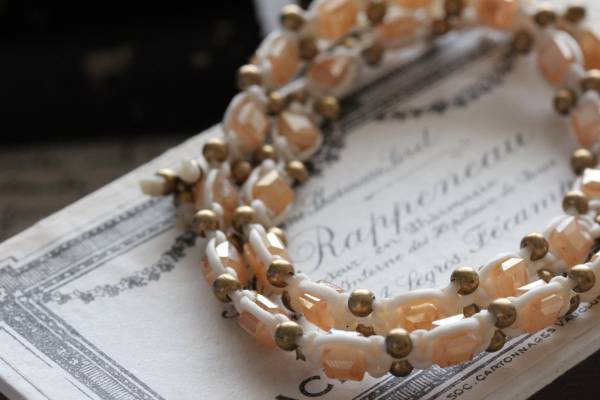 ◆新入荷★WAXCORDラインスストーン2連ブレス拍卖