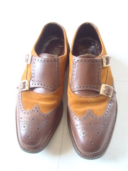 ニードルス 別注 アルフレッドサージェント ダブルモンク size8E拍卖