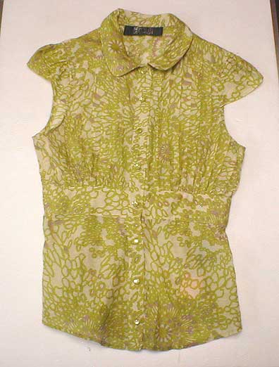 ◆◇ランゲージ スモーク Smork language 柄ブラウス◇◆拍卖