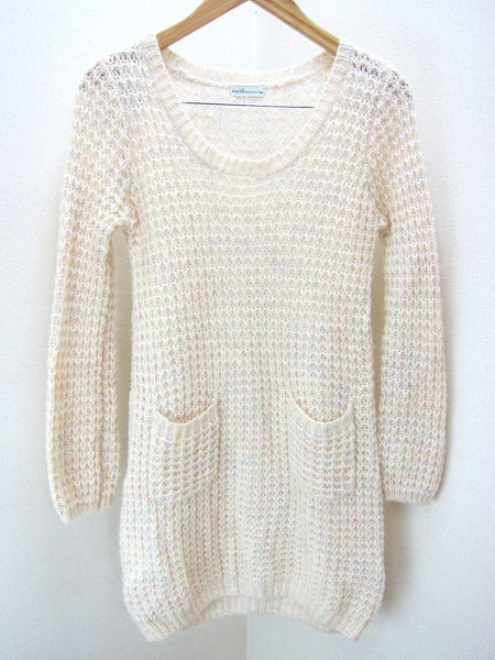 ■アースミュージック&エコロジー/EARTH★ニットワンピース■N拍卖