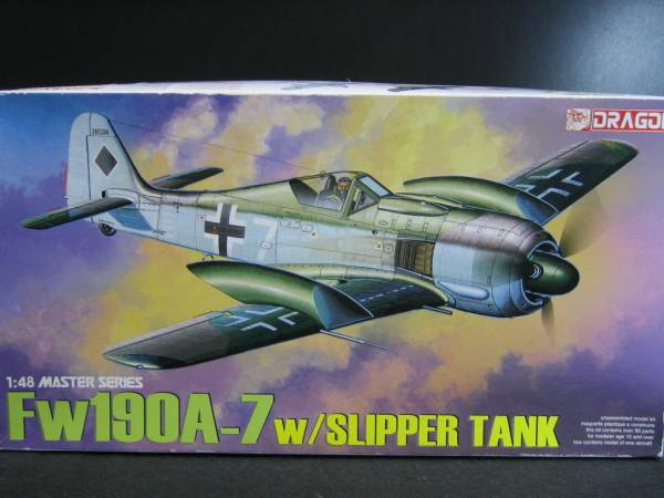 ドラゴン 1/48 FW190 A7 w/SLIPPER TANK 新品拍卖