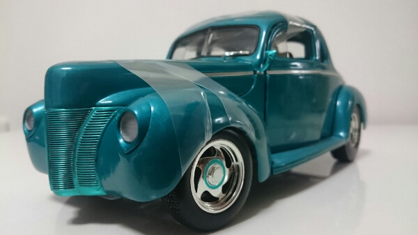 Ertl/'40 Fordフォード StreetRodストリートロッド 緑 1/18拍卖