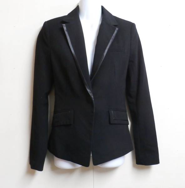 【11917】 オゾック OZOC 黒 (ジャケット) サイズ36拍卖