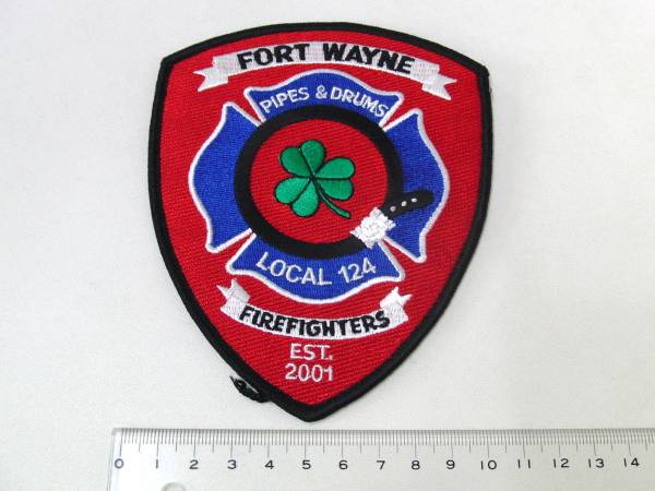 【ワッペン】アメリカ フォートウェイン 消防士 FORT WAYNE FIREFIGHTERS拍卖