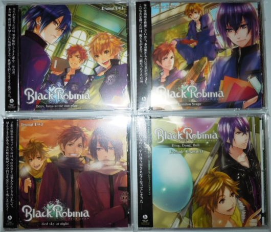 Black Robinia ブラックロビニア 4枚/鈴木達央 立花慎之介 入野自由拍卖