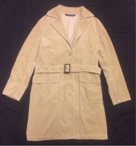 RALPH LAUREN ビンテージ ベルト付 コーデュロイ コート ラルフ拍卖