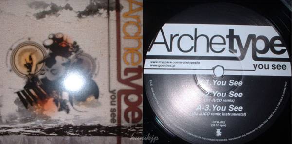 Arche Type You see (4 track ep) Goon Trax 2008 DJ Juco deep hip hop拍卖