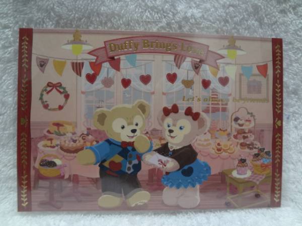 TDSポストカード スウィートダッフィー2016拍卖