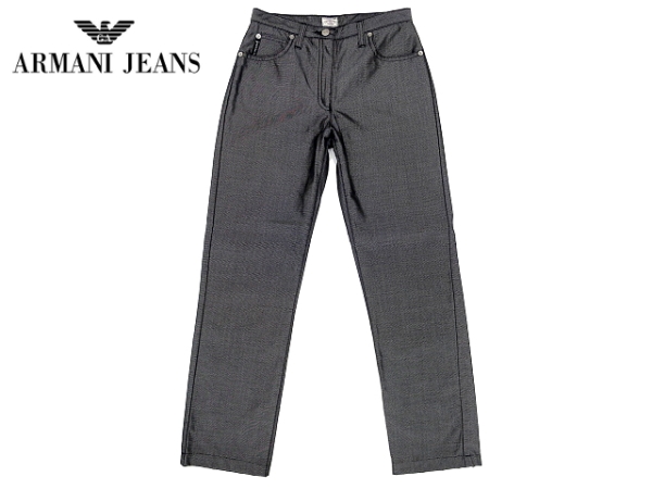 J5717★ARMANI JEANS★正規品イタリア製光沢スリムストレート 26拍卖