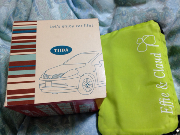 日産ティーダロゴ入BOXーT&折畳トートバッグ【新品、未使用】拍卖