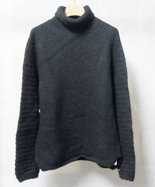 ALLEGE アレッジ タートル ニット セーター1黒拍卖