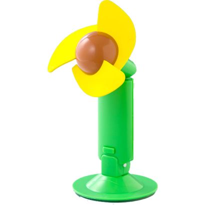 ■どこでも扇風機 ひまわり FIN-334 吸盤付き!拍卖