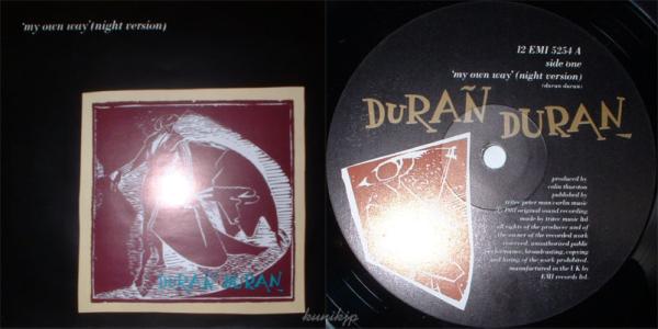 Duran Duran My own way 12inch EMI UK 1981 80s new wave拍卖