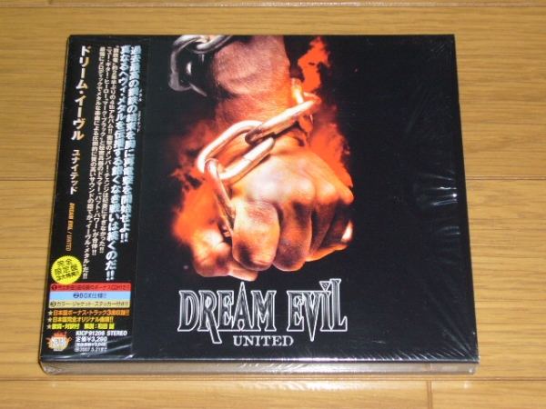 帯付 初回限定2CD 国内盤 DREAM EVIL / UNITED 2006年盤拍卖