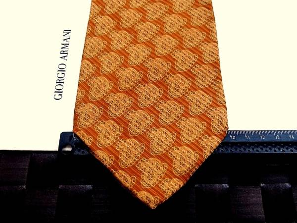 【良品】y6335ジョルジオ・アルマーニのネクタイ●ペイズリー拍卖