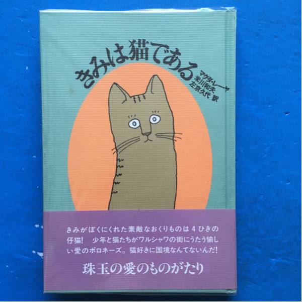 きみは猫である マグダ・レーヤ 晶文社 11刷 帯・カバー付き拍卖