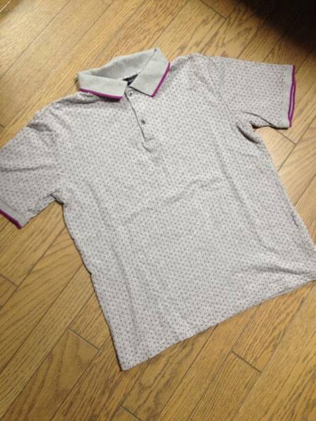 美品RAGEBLUE ドット柄ポロシャツ レイジブルー拍卖